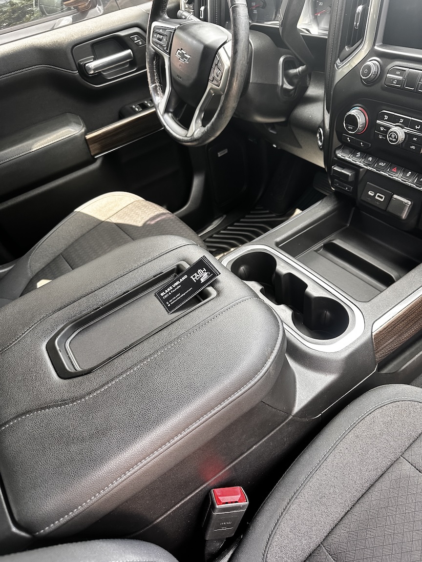 dark interior of vehicle after detailing Fayetteville AR